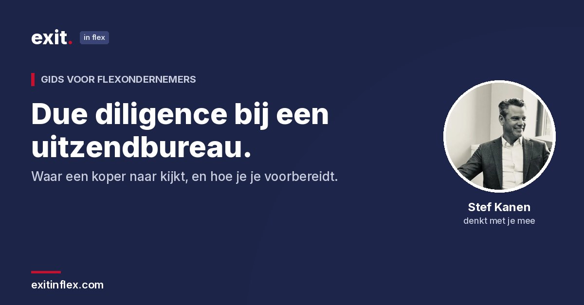 Due diligence bij een uitzendbureau