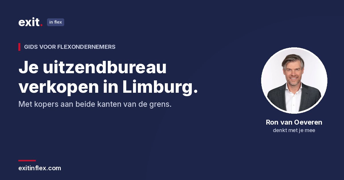 Je uitzendbureau verkopen in Limburg